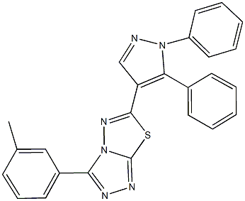 1,5 diphenyl 1h pyrazol methylphenyl triazolo thiadiazole 957480 76 的供應(yīng)商,生產(chǎn)企業(yè),生產(chǎn)廠家